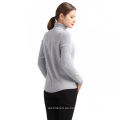 2017 Frauen Neueste Mode Stilvolle Pullover Braun Stil Kaschmir-pullover